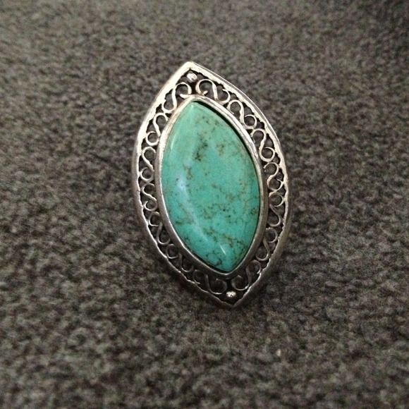 Turquoise and Silver ring