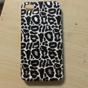 Cheetah print iPhone 4/4s case