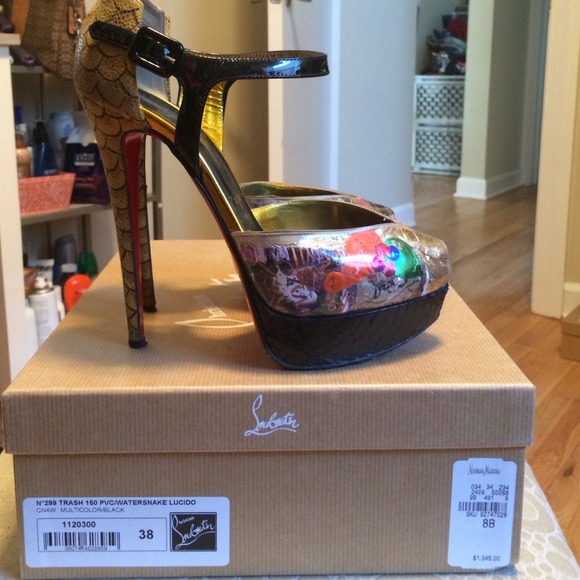 Christian Louboutin peep toe