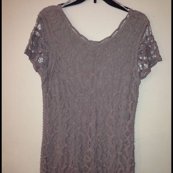 HOLD Lavender Lace Dress