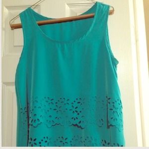 Adorable Teal Tank