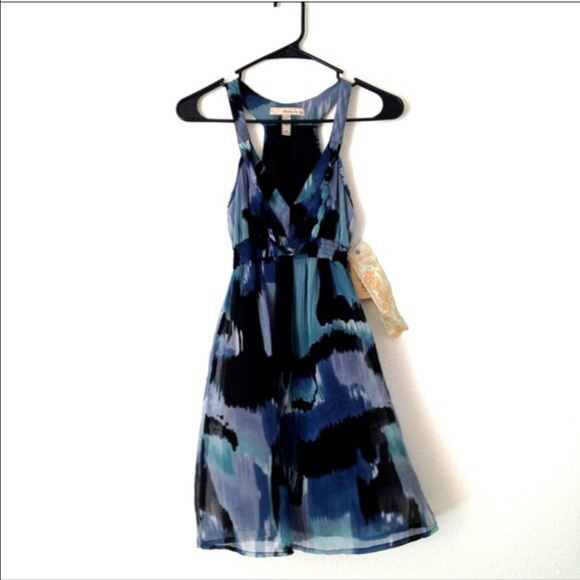 American Rag watercolor dress - Picture 4 of 4