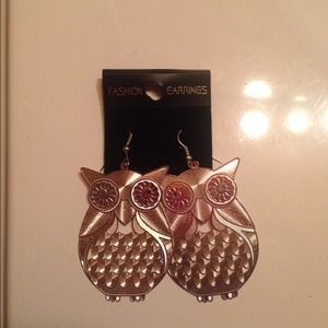 Owl earrings