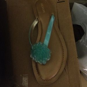 Aqua Blue Sandals