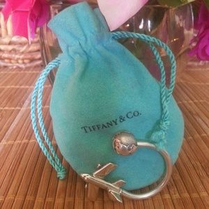 💍SALE💍 TIFFANY PLANE & GLOBE KEY RING - RETIRED!