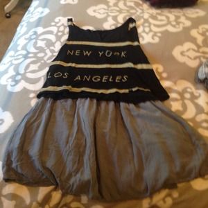 New York/Los Angeles Brandy Crop Tank!