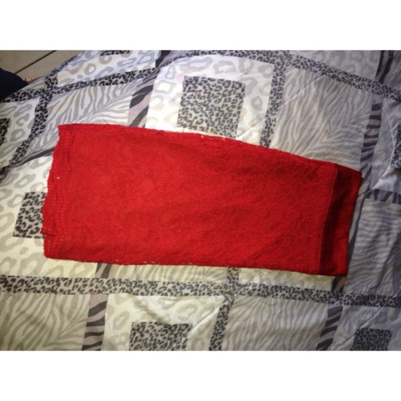 🎉SALE 🎉 Red bebe skirt