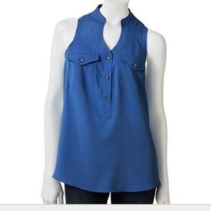 Rock and Republic Racerback Henley