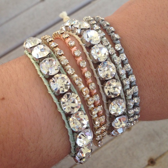 Sparkly Layered Bracelets!
