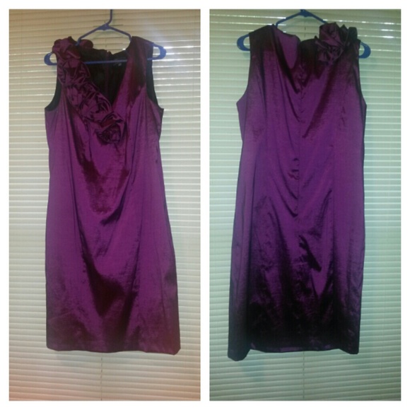 Ladies formal purple dress (Dressbarn)