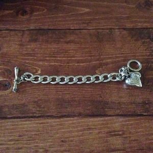 Juicy Couture Silver Charm Bracelet!