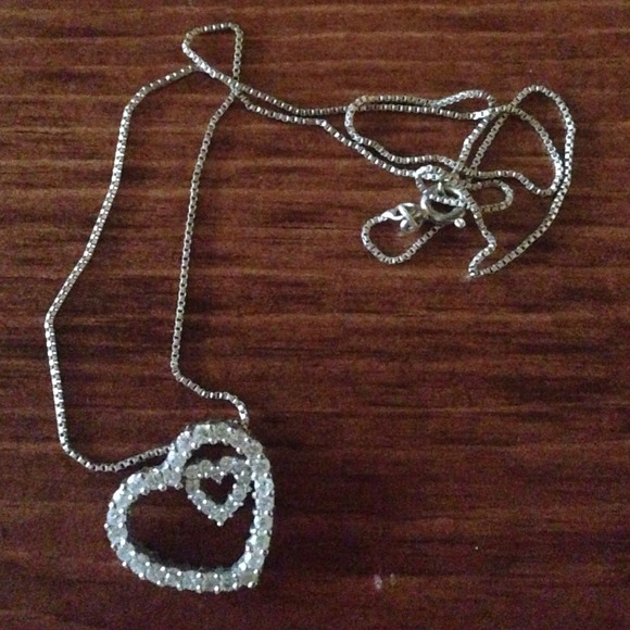 🎀Bundled🎀Sterling Silver Hearts Necklace