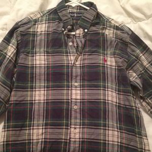 Men's Ralph Lauren Long-Sleeved Button Up Shirt
