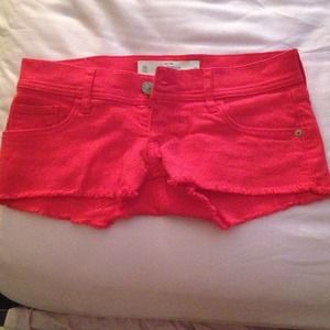 Red shorts