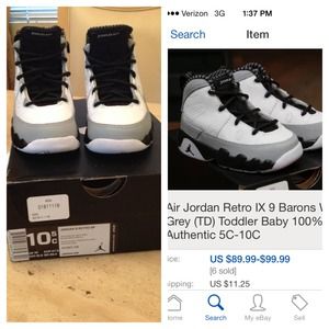 (SOLD)))))))) Brand New Retro Jordans