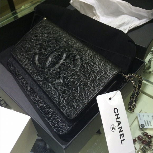 NWT bought at Niemans Chanel wallet on chain - Picture 4 of 4