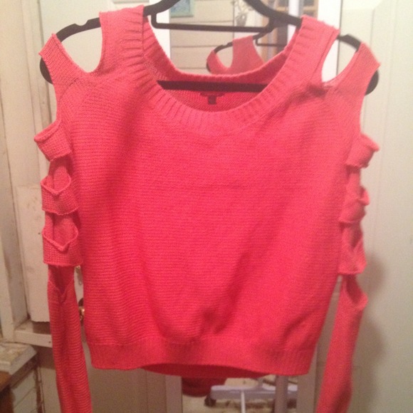 Charlotte Russe Cut-Out Sweater