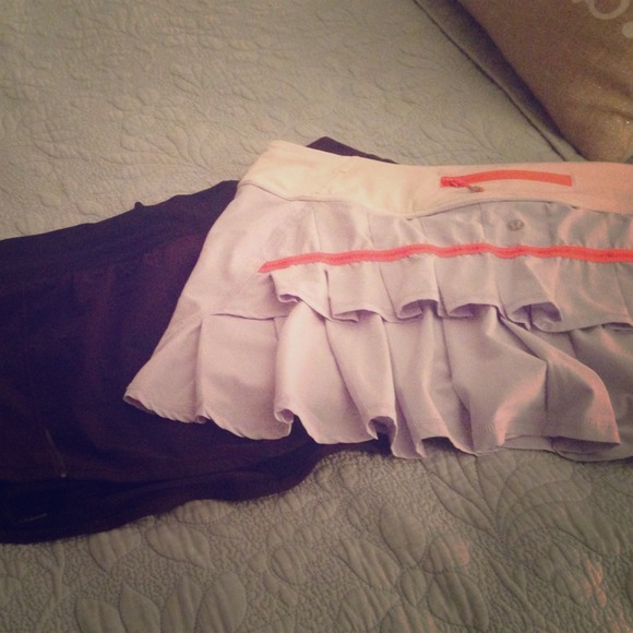 LuLulemon Running Skirts