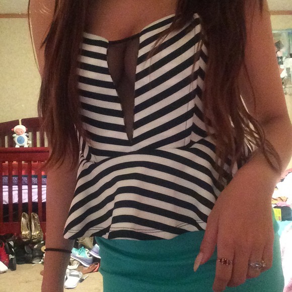 Mint peplum