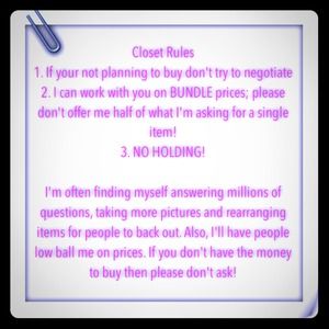 Closet Rules