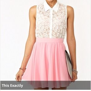 Baby bubblegum Pink mini play Skirt