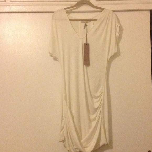 Max Azria White Dress