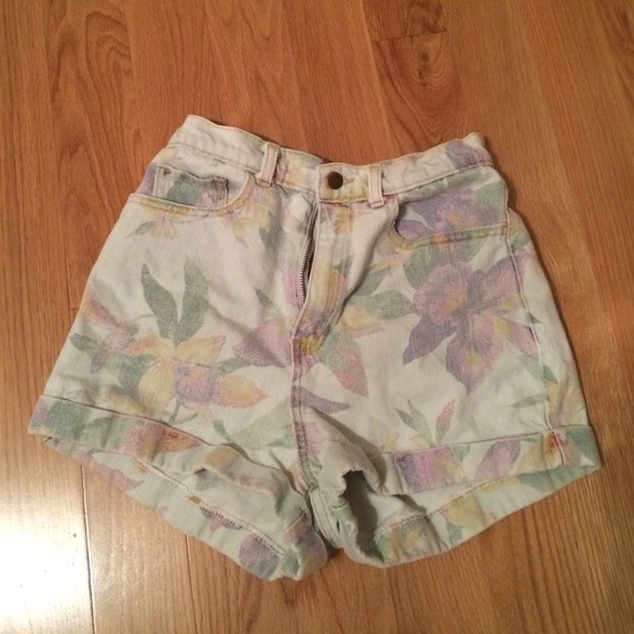 American Apparel floral shorts