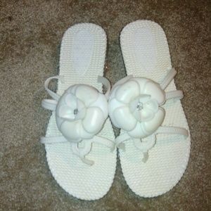 White Sandals