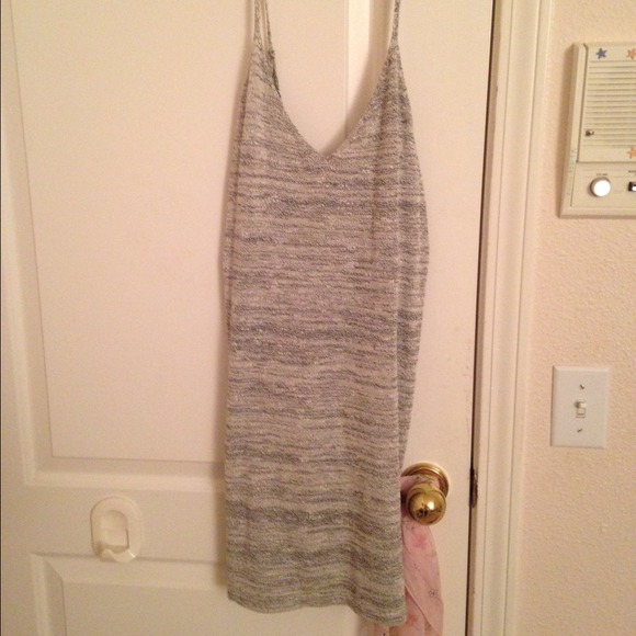 Heather grey dress