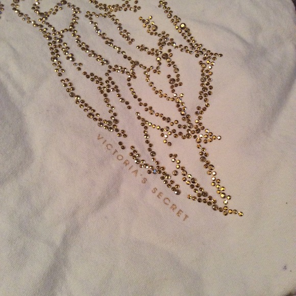 ON HOLD Victoria's Secret bling angel wing tote - Picture 3 of 4