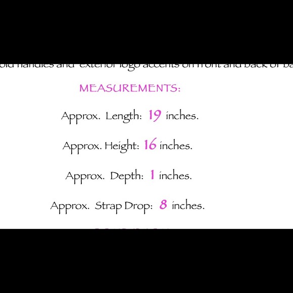 ON HOLD Victoria's Secret bling angel wing tote - Picture 4 of 4