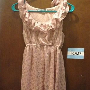 Beautiful Pink Floral Dress