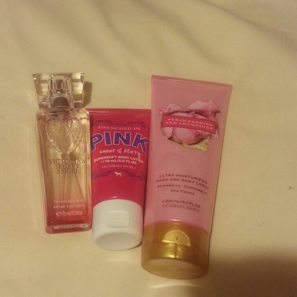 Victorias secret two lotions and a spray