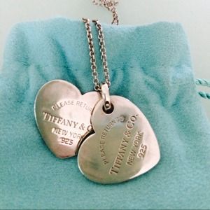 Tiffany Double Heart Necklace