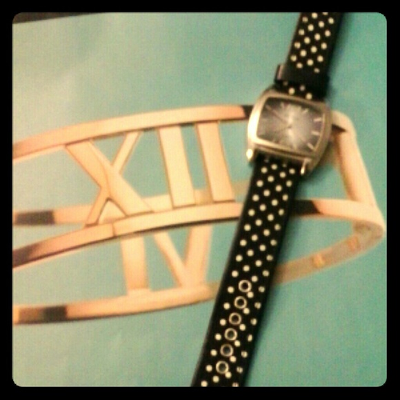 ~SOLD~ Polka dot watch