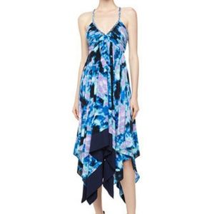 T Bags Strappy Handkerchief-Hem Dress