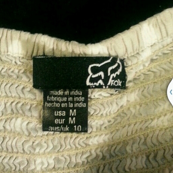 Fox strapless babydoll top - Picture 4 of 4