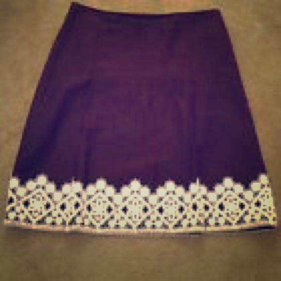 Loft crochet a line skirt