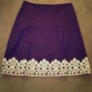 Loft crochet a line skirt