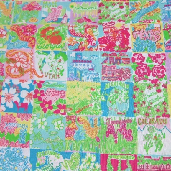 ISO Lilly Pulitzer state of mind print