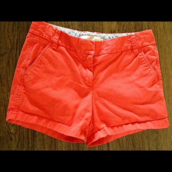 Jcrew 5-inch inseam chino shorts size 6