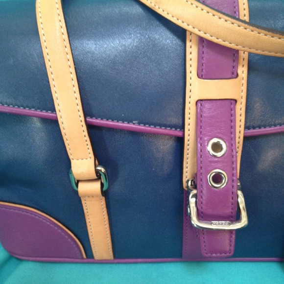 VINTAGE COACH LIMITED EDITION 7547 satchel *w TAGS
