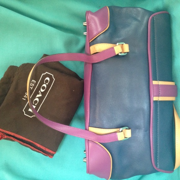 VINTAGE COACH LIMITED EDITION 7547 satchel *w TAGS