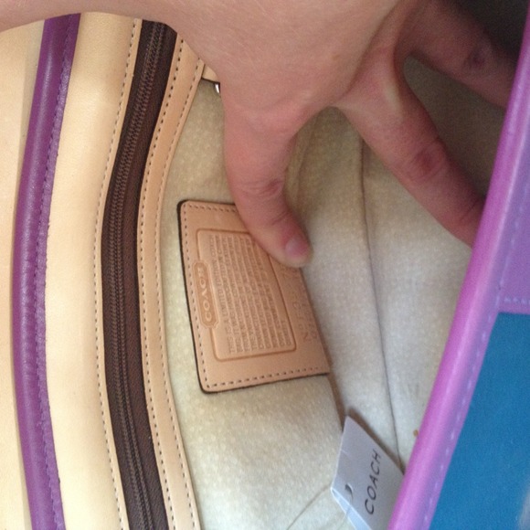 VINTAGE COACH LIMITED EDITION 7547 satchel *w TAGS