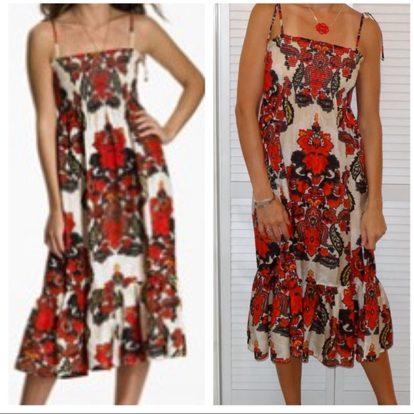 •••• SOLD •••• J. Crew Florentine silk sundress - Picture 2 of 4