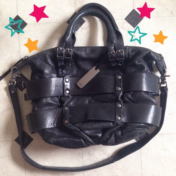 Botkier Black Leather Handbag