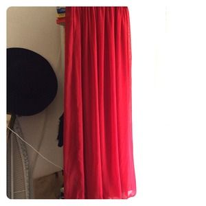 American Apparel single layer full length skirt