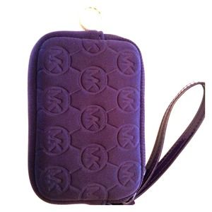 Michael Kors purple Wristlit.