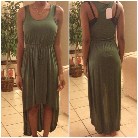 High-Low Maxi Dress