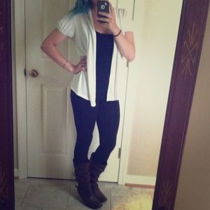 Charlotte russe short sleeve cardigan